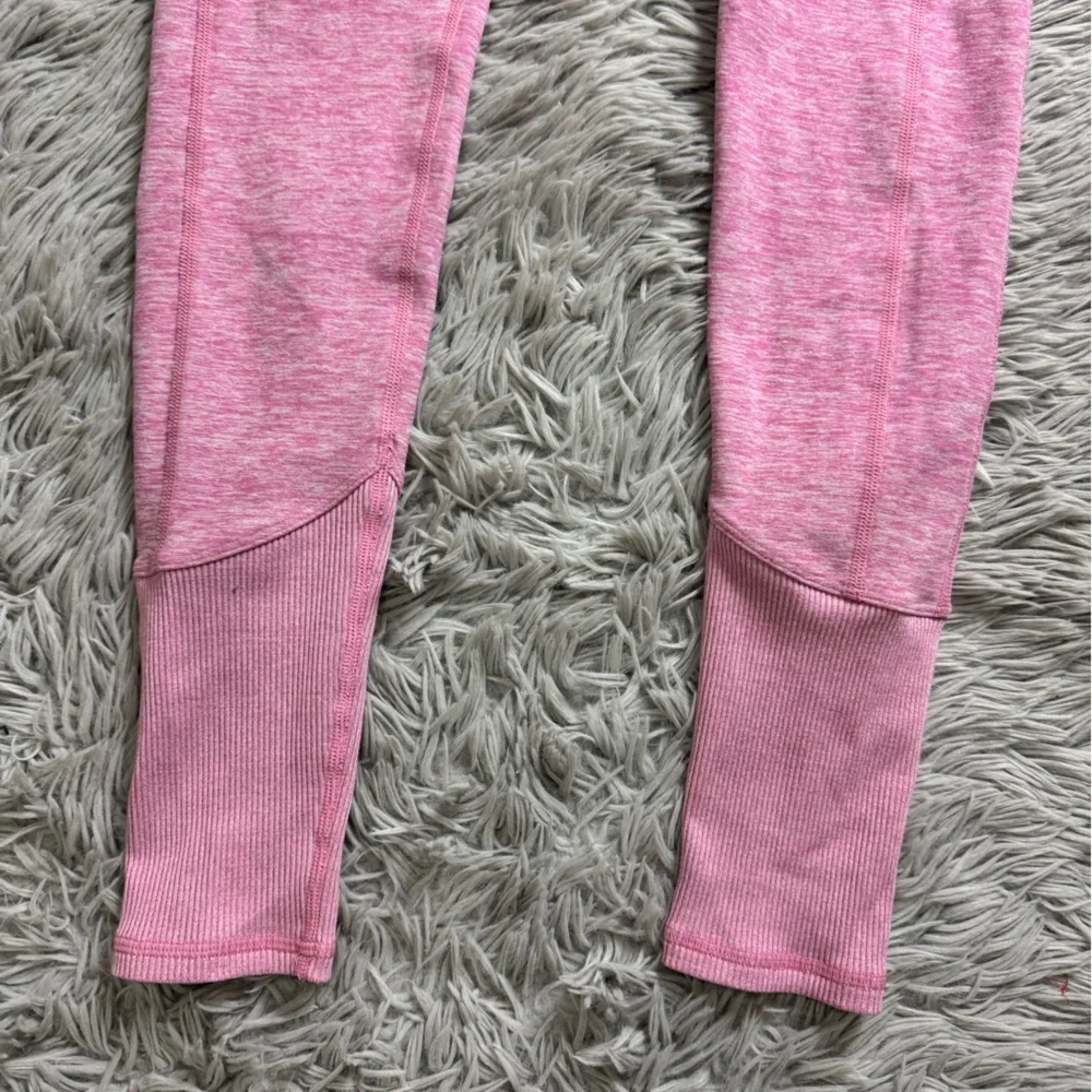 ALO yoga High Waist Alosoft Lounge Legging in Parisian Pink Heather size xxs - Picture 5 of 9